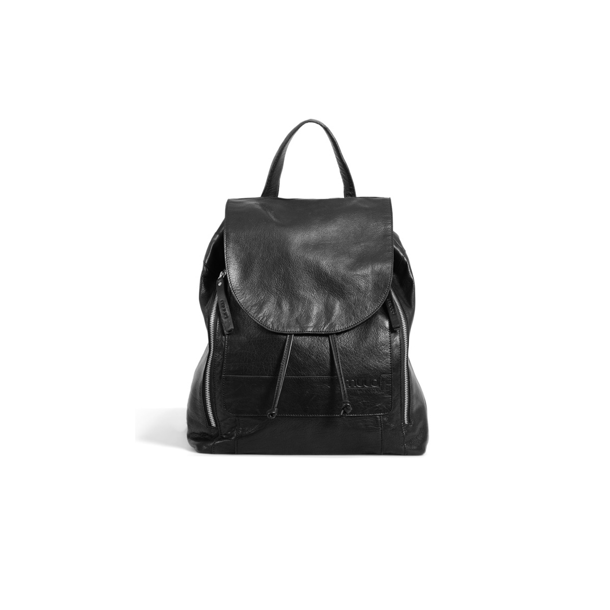 Lederrucksack Gimo Black