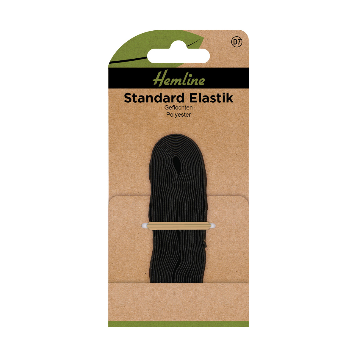 Elastik Band 6 mm x 5 m schwarz