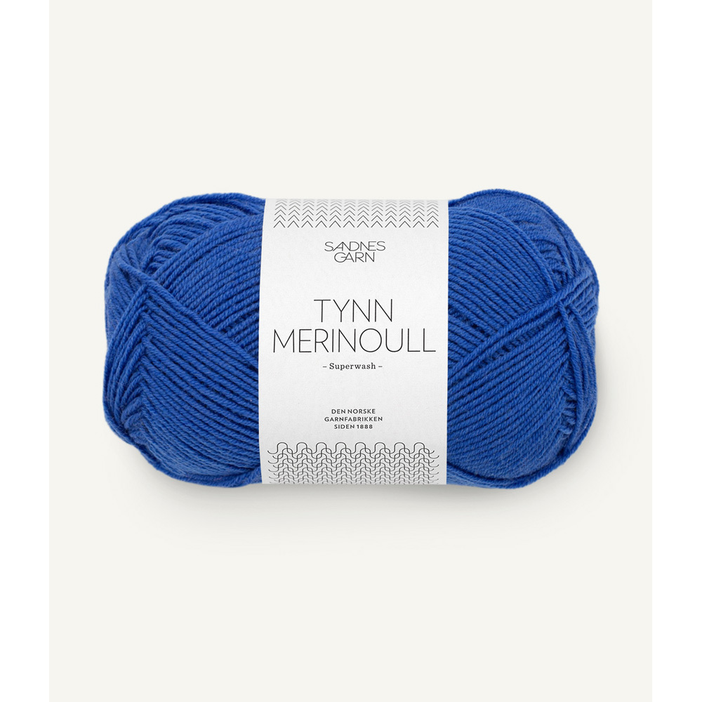 Wolle Sandnes Garn dazzling blue Tynn Merinoull  175m 50g