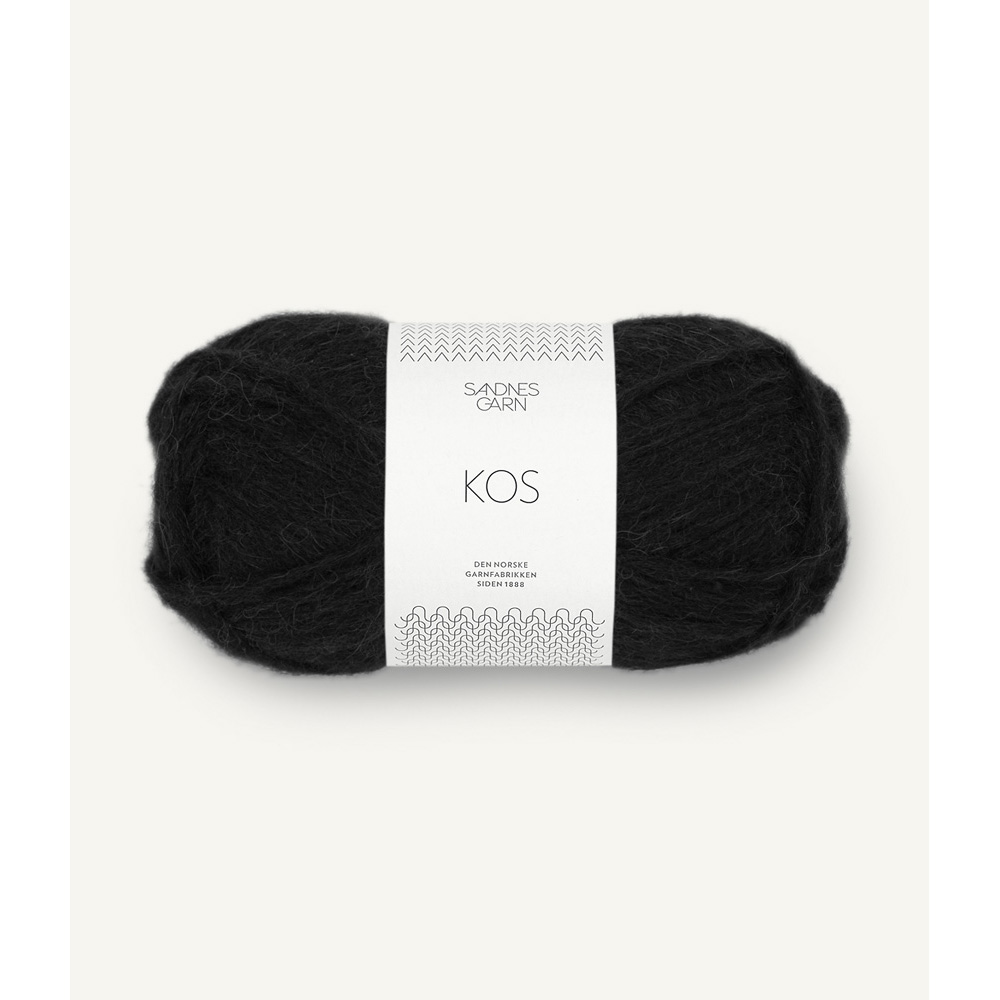 Wolle Sandnes Garn black Sandnes Garn Kos 150m 50g