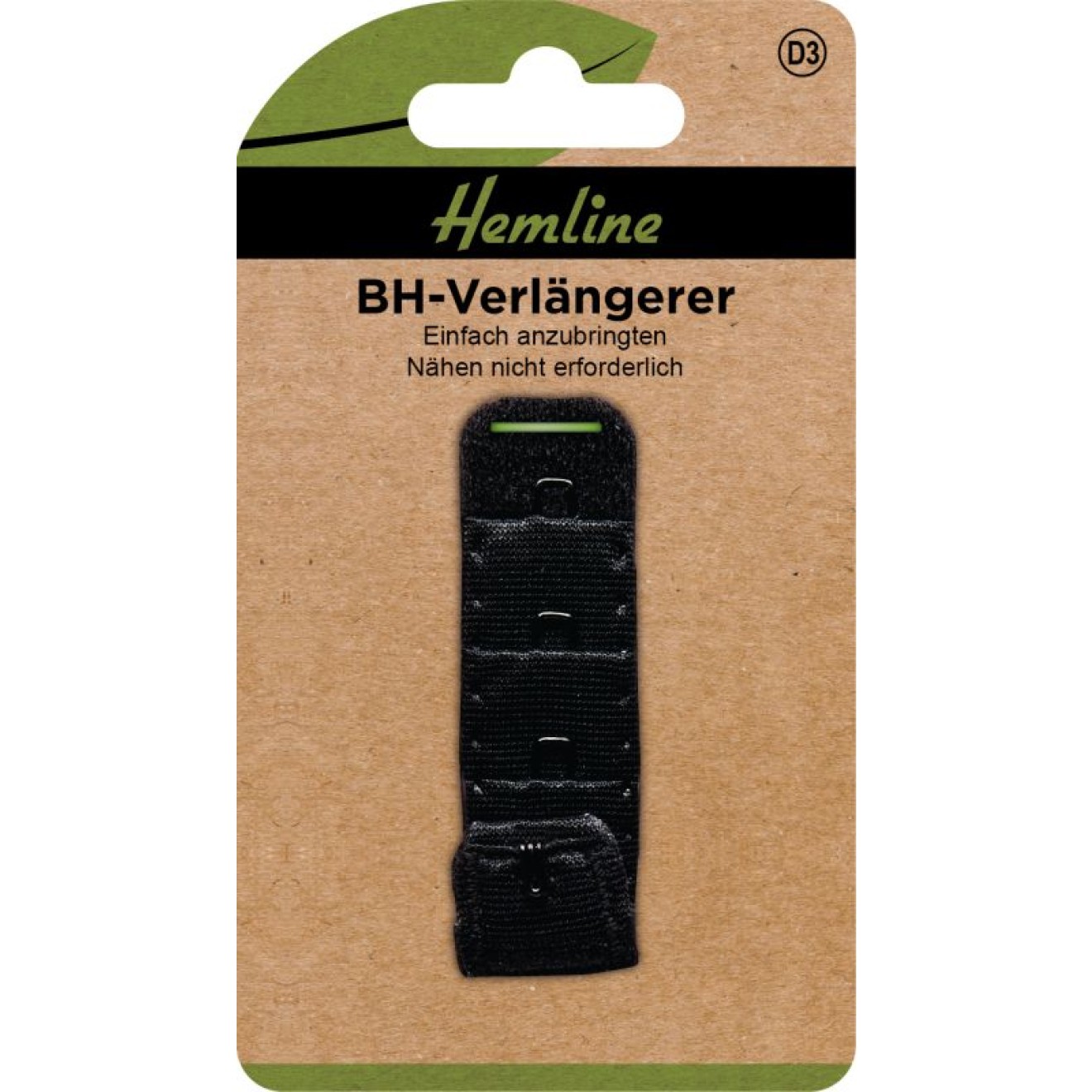 BH-Verlängerer 19 mm schwarz