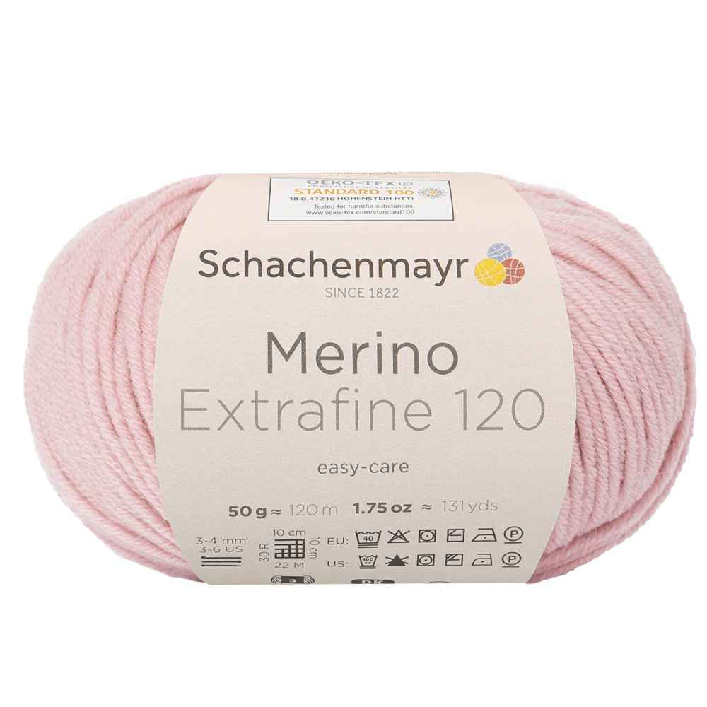 Wolle Schachenmayr antikrosa Merino Extrafine  120m 50g