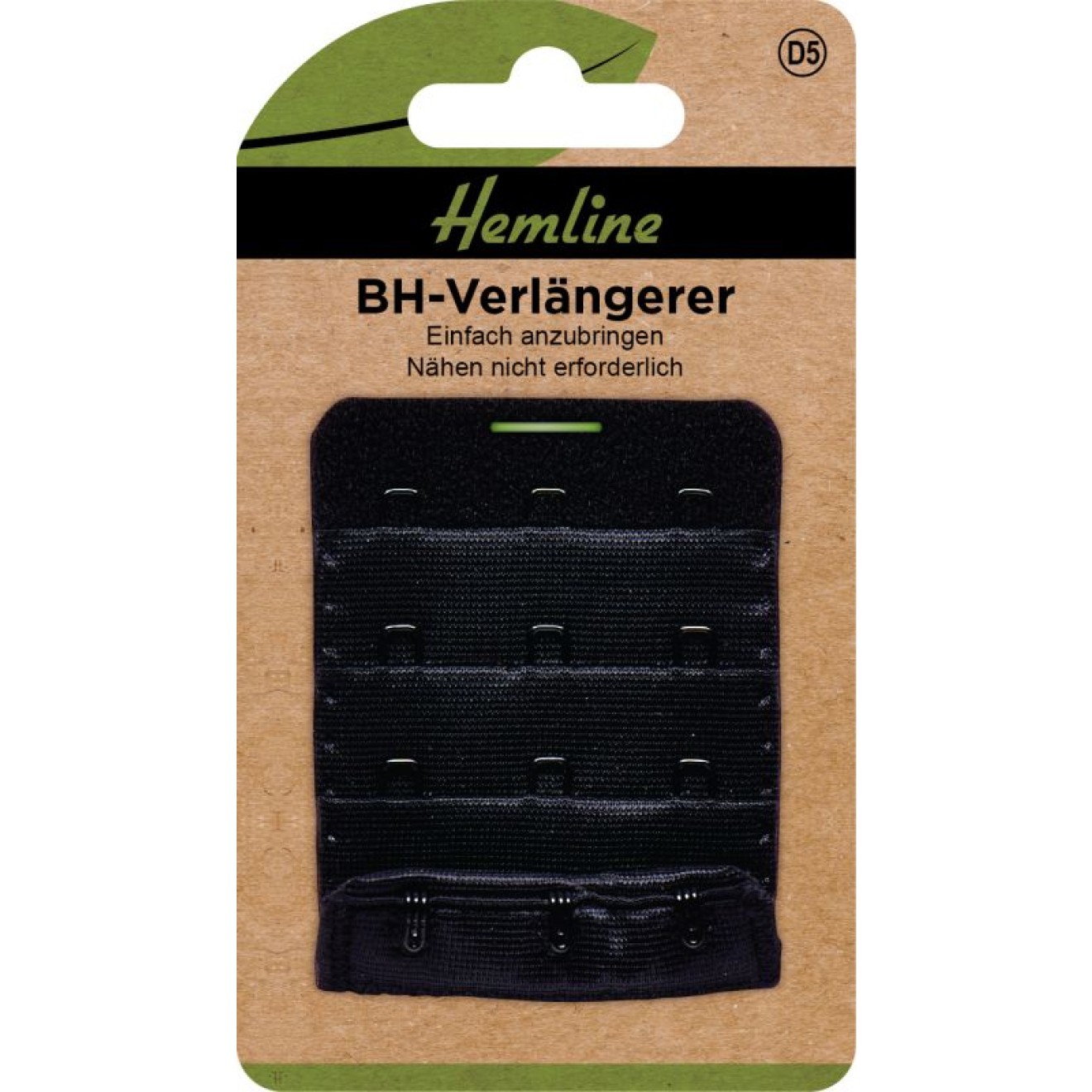 BH-Verlängerer 50 mm schwarz
