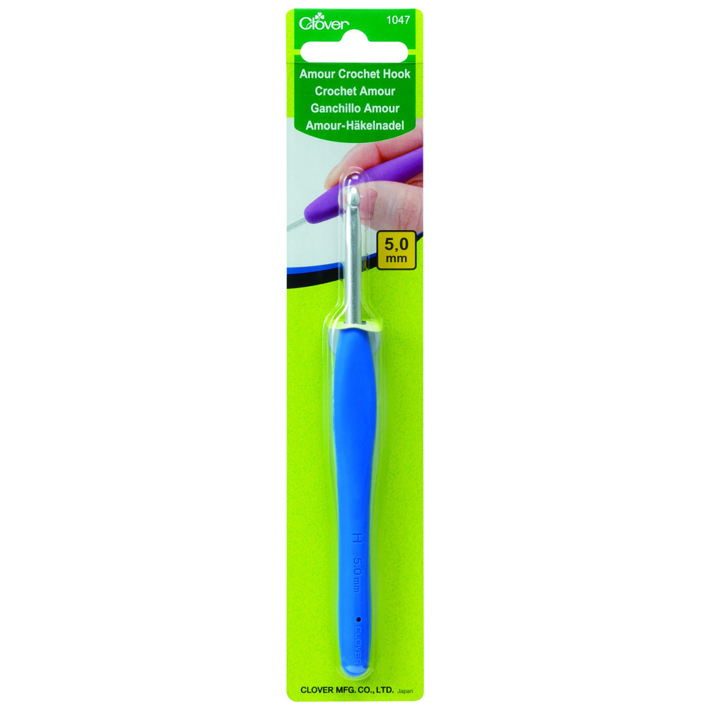 Häkelnadel Amour 5,00 mm blau