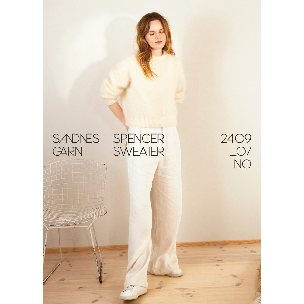 Anleitungsheft 2409 Slow Fashion Einzelanleitung 2409 Nr. 7 Spencer Sweater- Deutsch