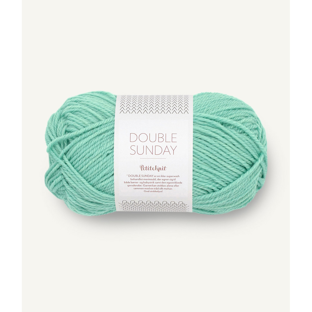 Wolle Sandnes Garn mint Double Sunday by PetiteKnit 108m 50g