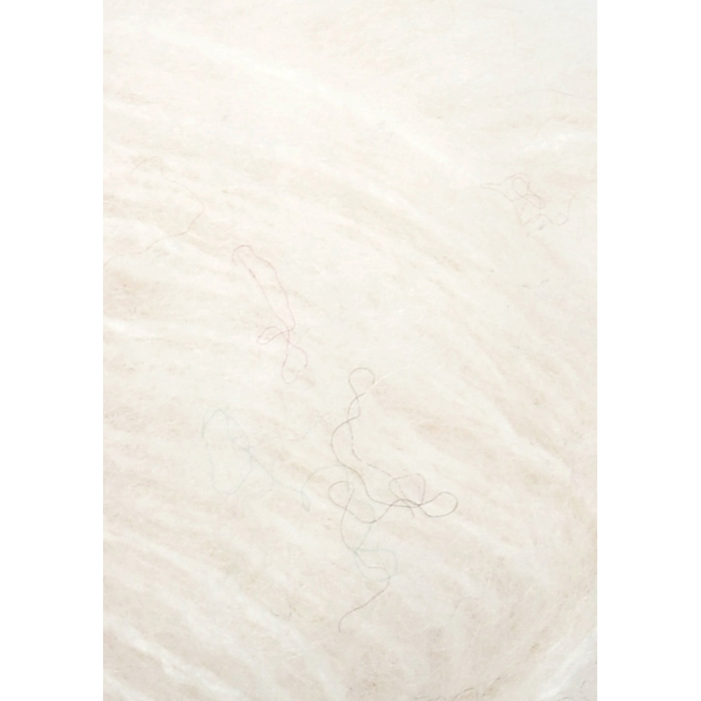 Wolle Sandnes Garn white Borstet Alpakka  110m 50g