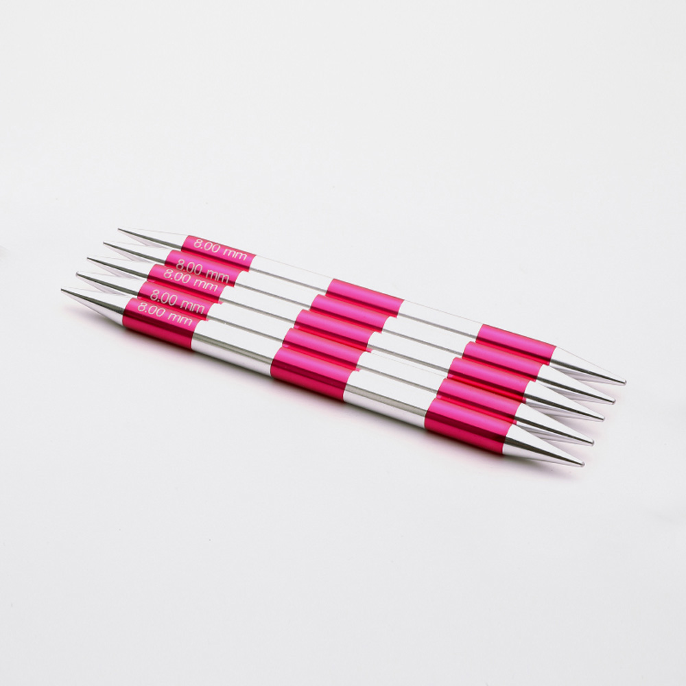Nadelspiel SmartStix 5,00 mm 14 cm pink