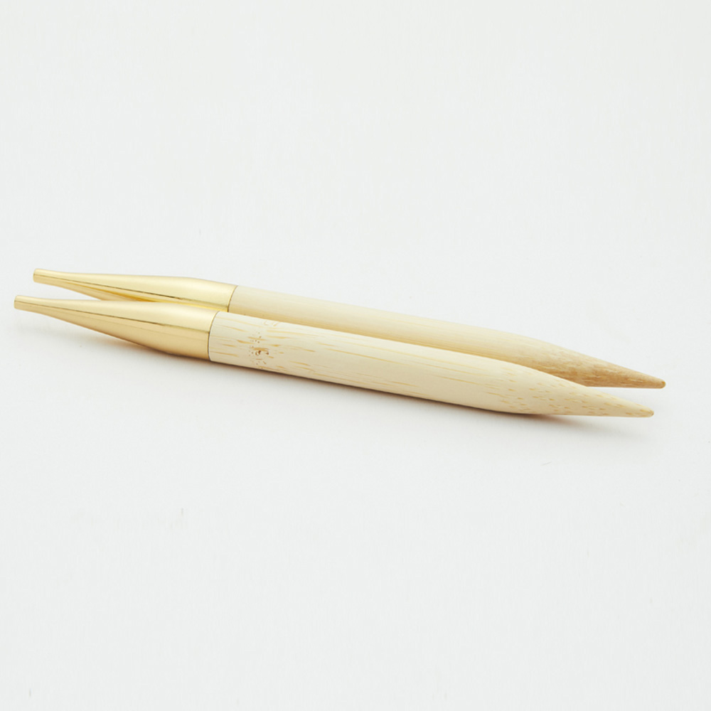 Austauschbare Rundstricknadeln bamboo 4,50 mm 13 cm 2 St