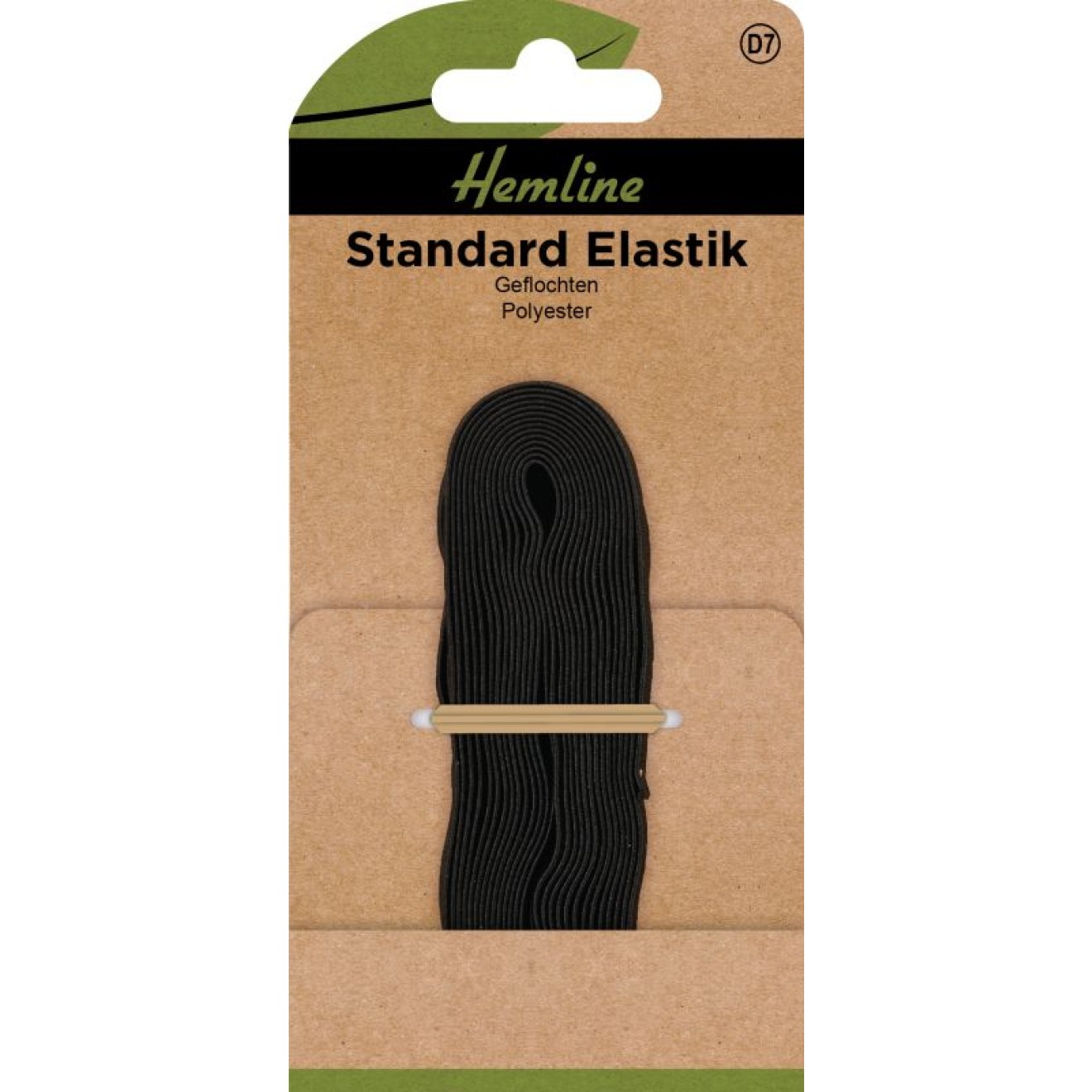 Elastik Band 6 mm x 5 m schwarz