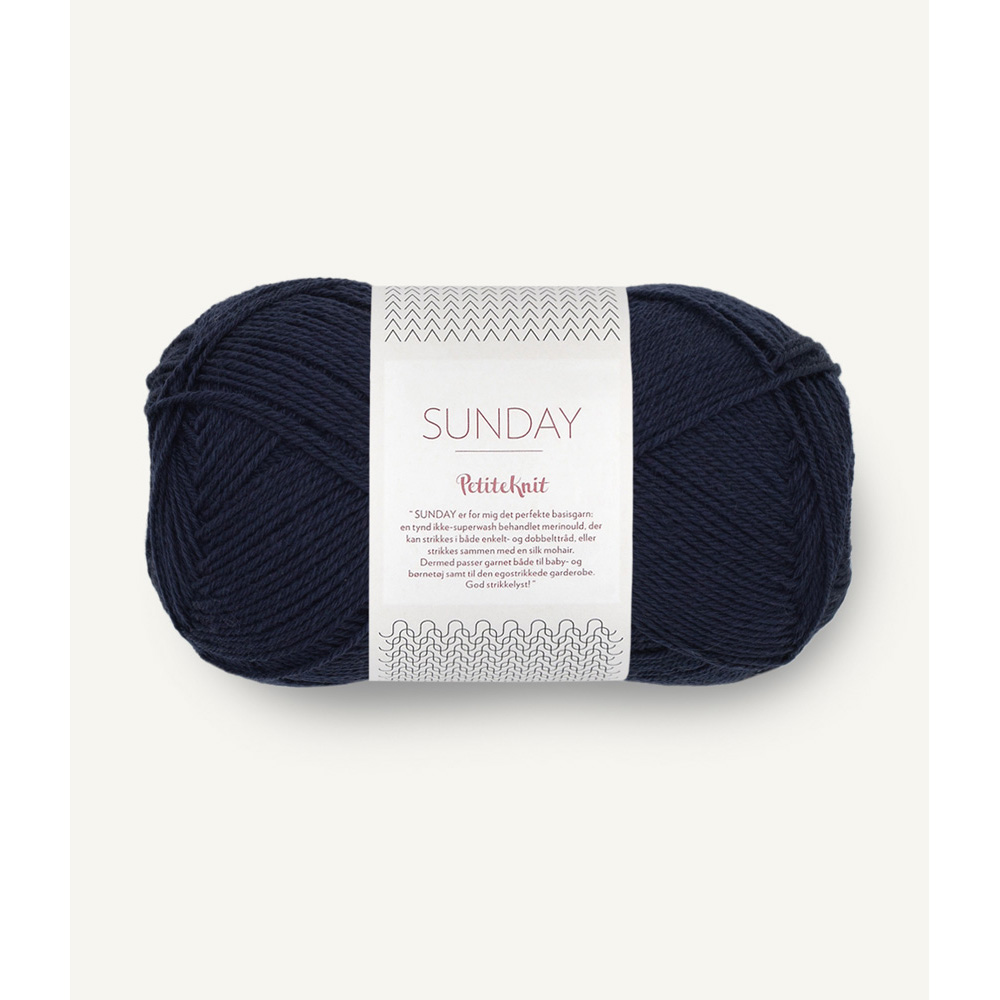 Wolle Sandnes Garn Night sky Sunday by PetiteKnit  235m 50g