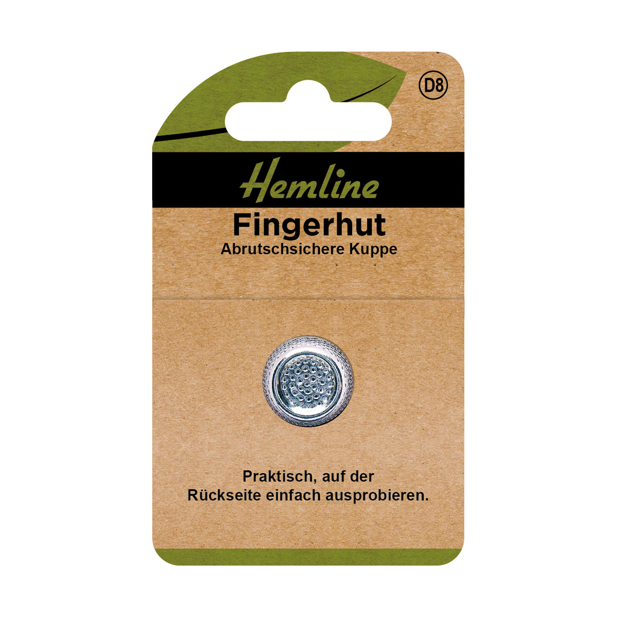 Fingerhut mit abrutschsicherer Kuppe Medium 16