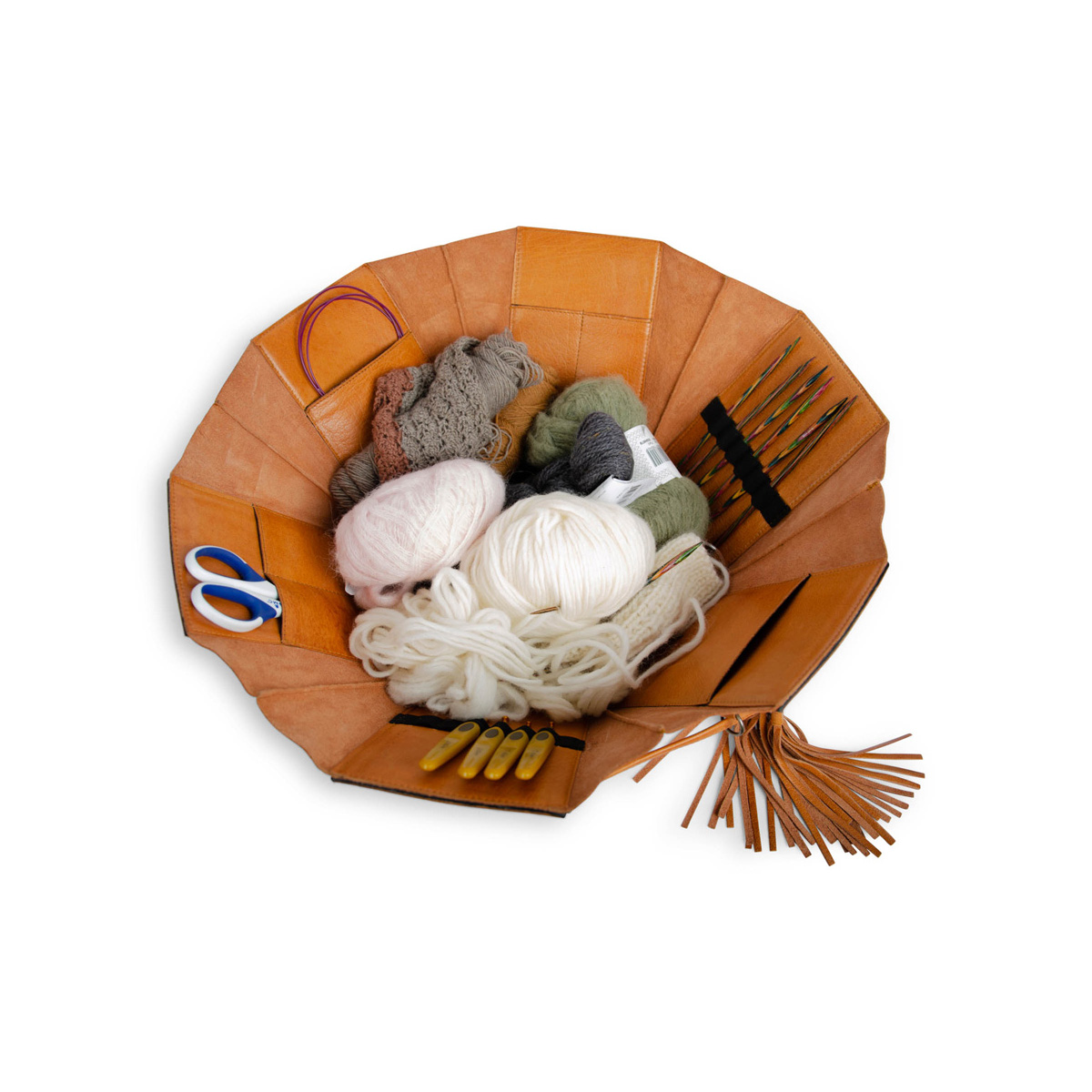 Lederbox, Projekttasche Evita XL Whisky