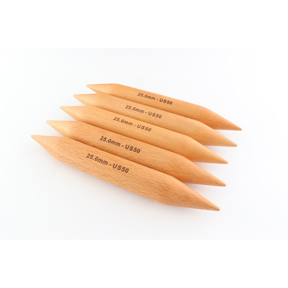 Nadelspiel JUMBO Birch 25,00 mm 20 cm 5 St