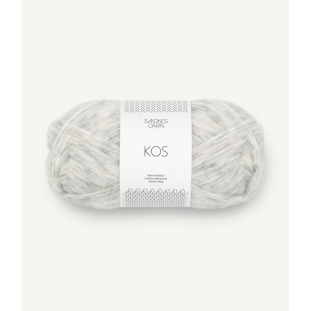 Wolle Sandnes Garn light grey mottled Sandnes Garn Kos 150m 50g