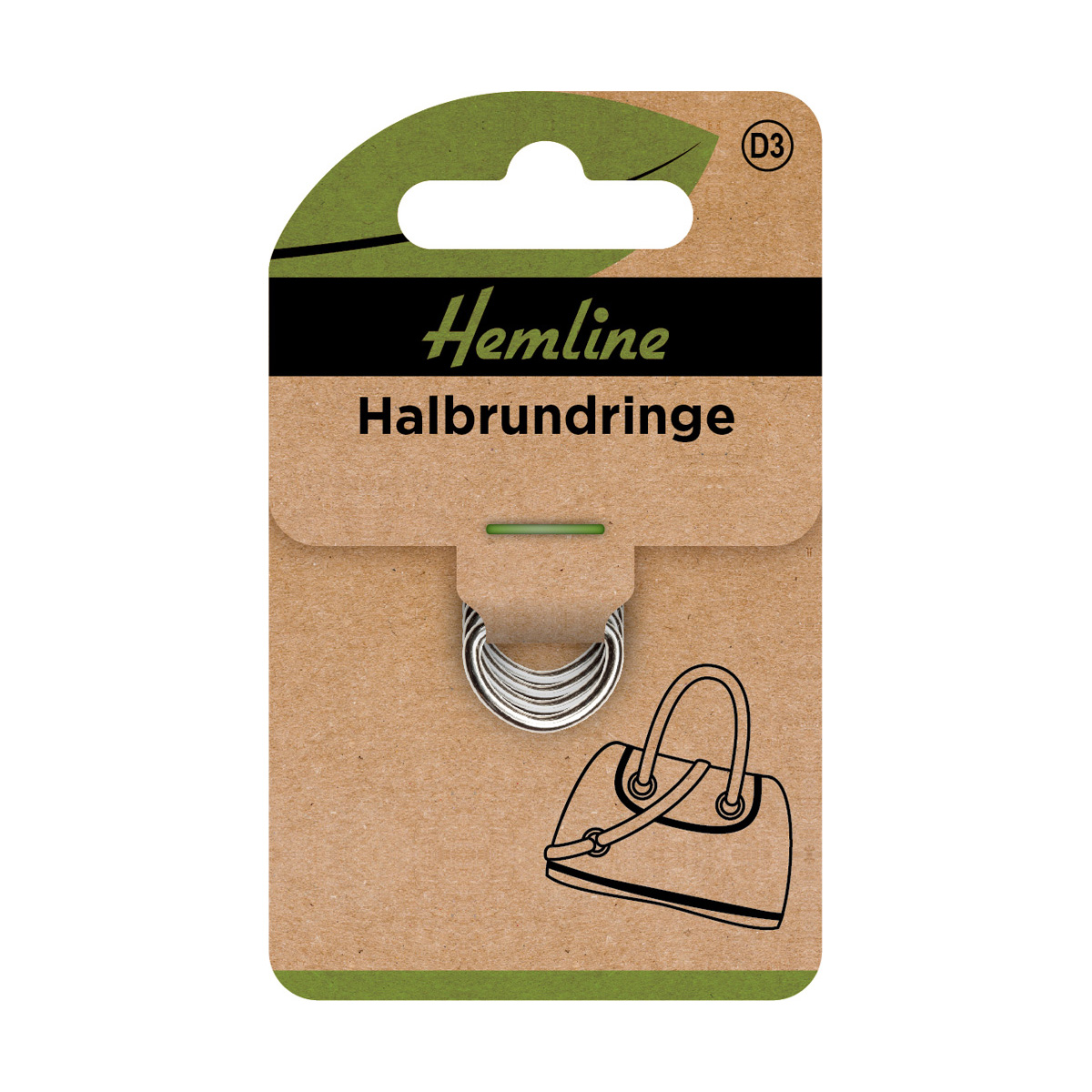 D-Ringe 12 mm silber 4 St