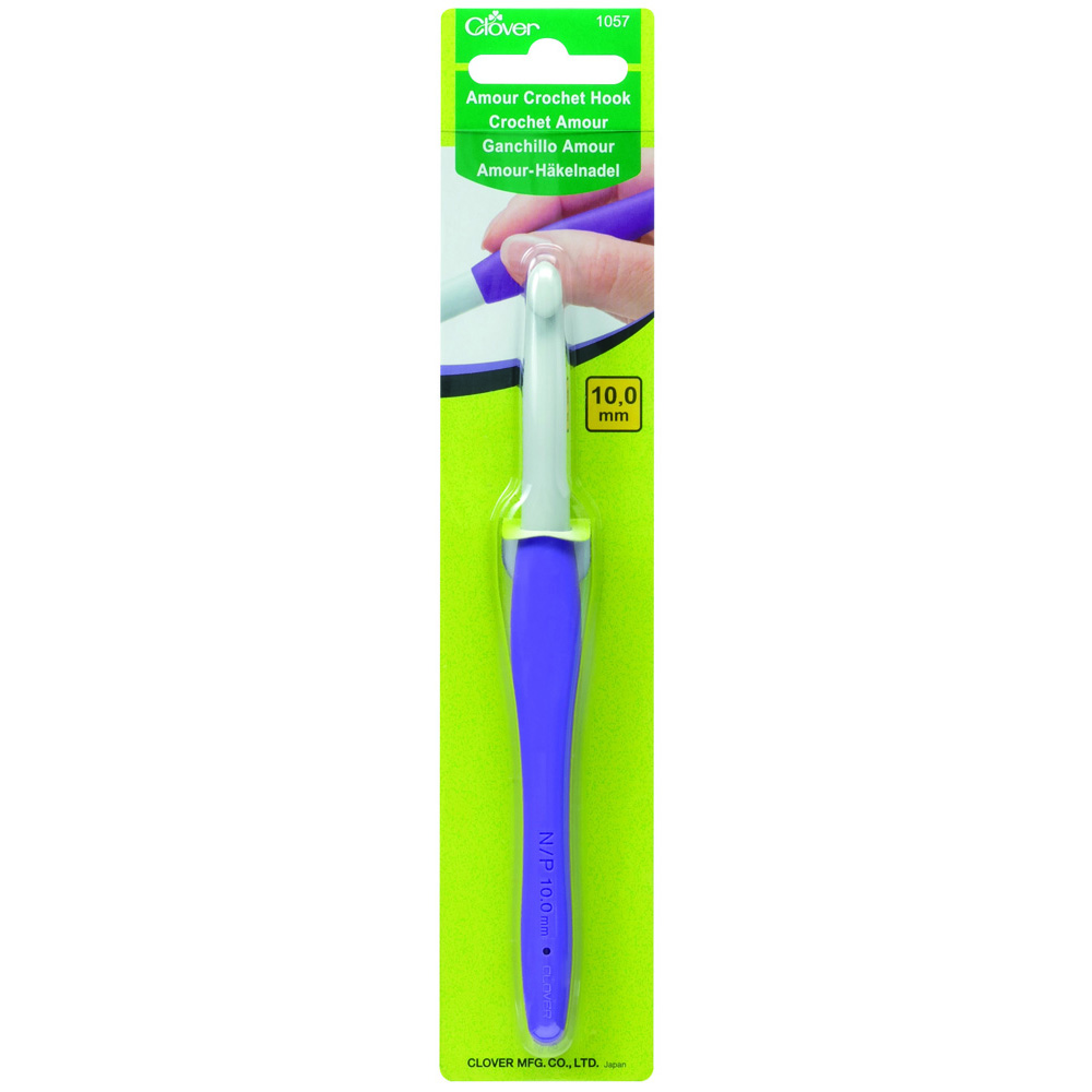 Häkelnadel Amour 10,00 mm blau