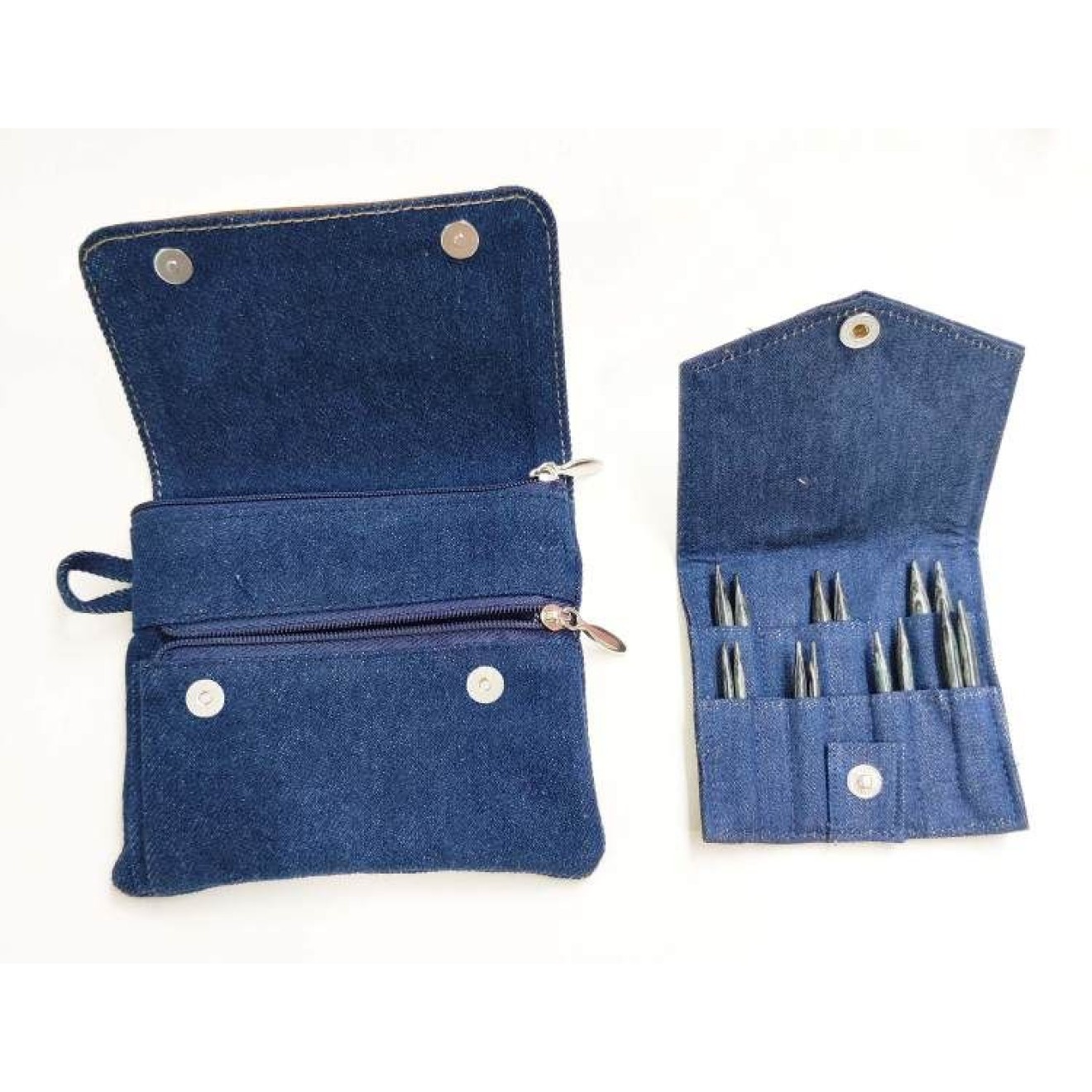 Set austauschbare Rundstricknadeln Indigo Wood Short