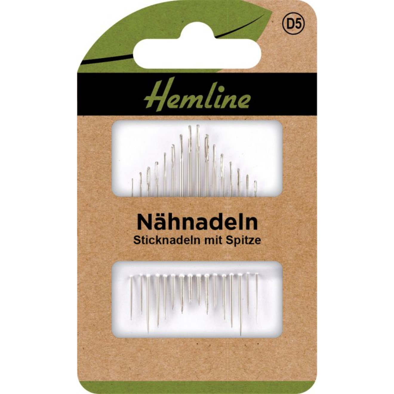 Sticknadeln mit Spitze #5-10 16 Stück