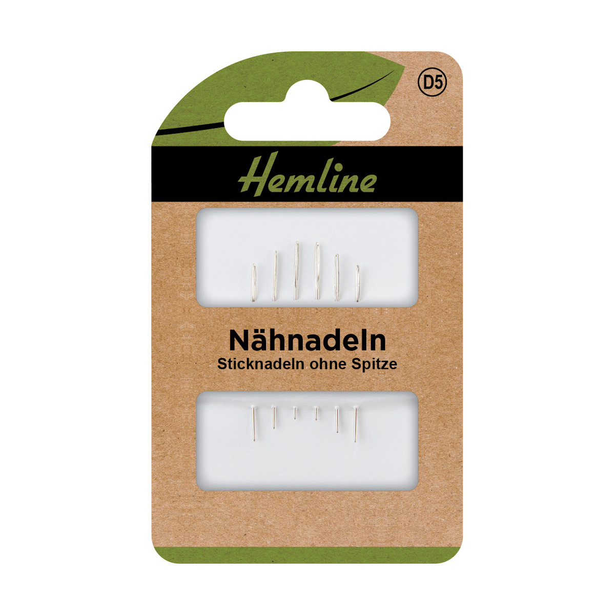 Sticknadeln ohne Spitze #26 6 Stück