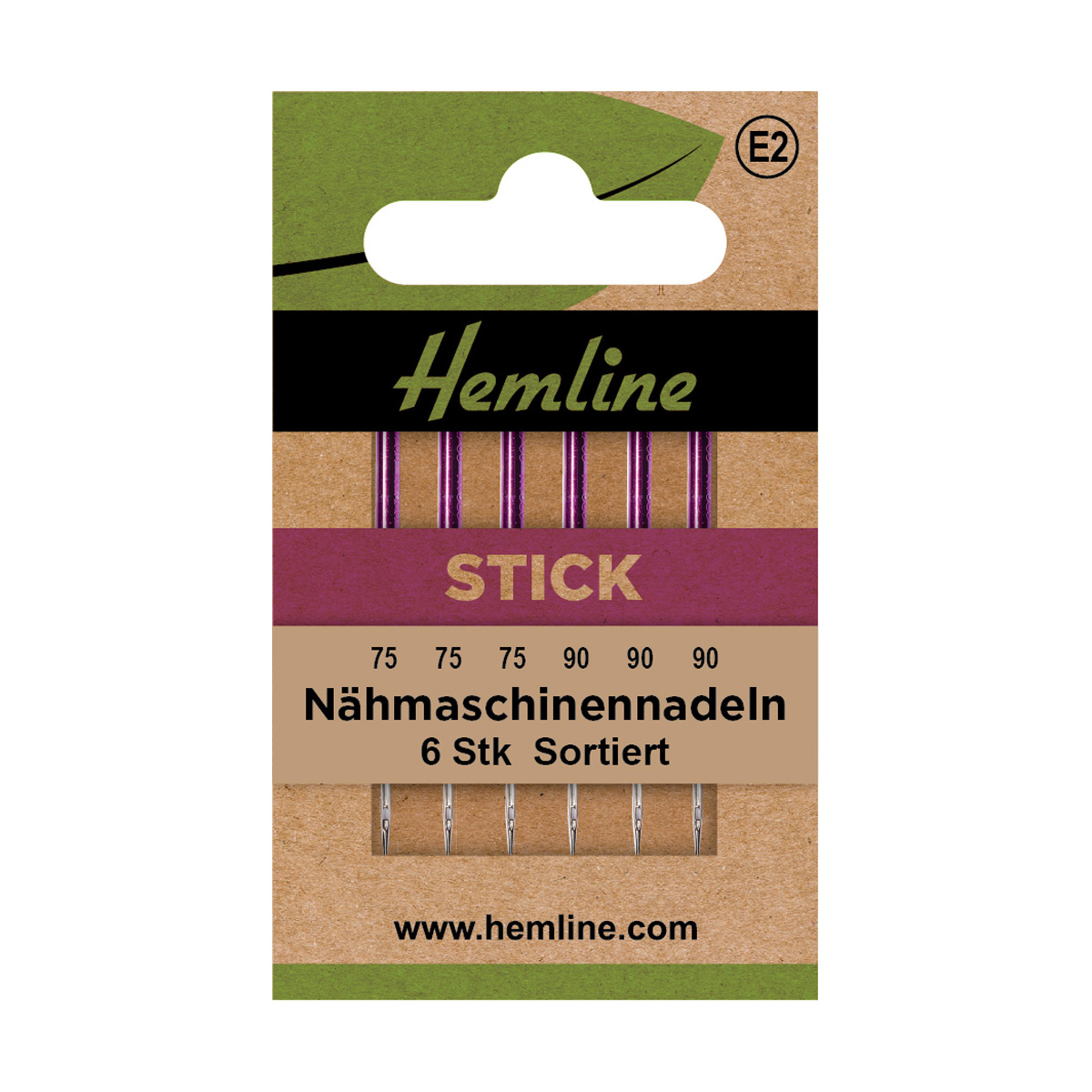 Nähmaschinennadeln Stick Sortiert