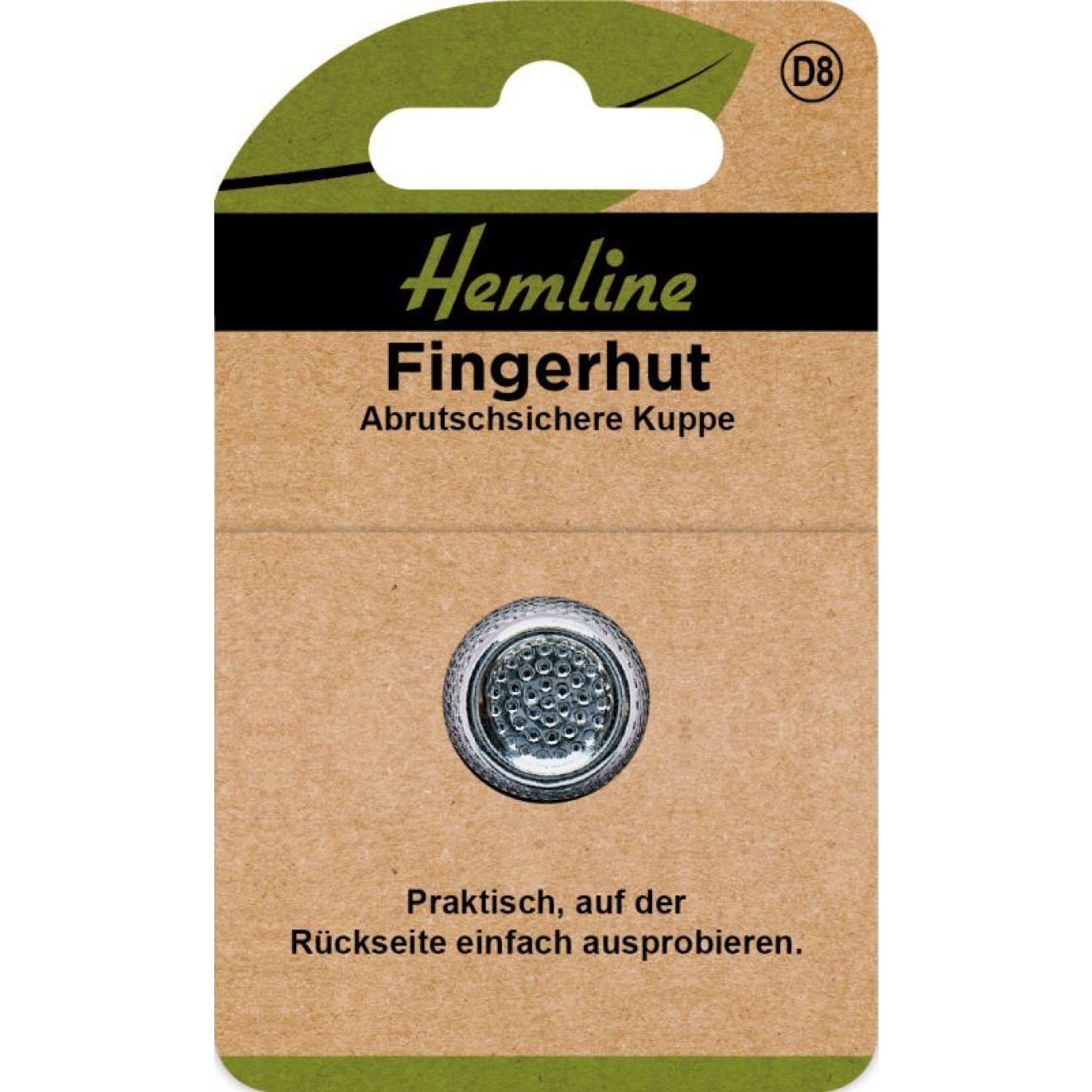 Fingerhut mit abrutschsicherer Kuppe Groß 17
