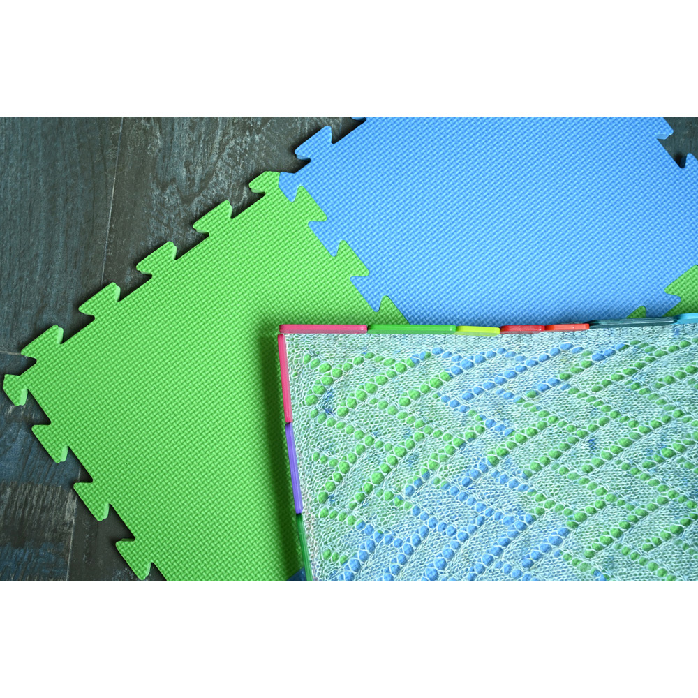 Spannmatten 30x30 cm sortiert 9 St