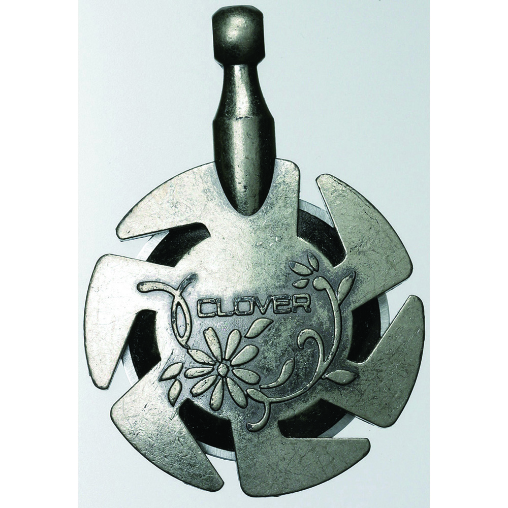 Wollgarnschneider als Anhänger Antiksilber