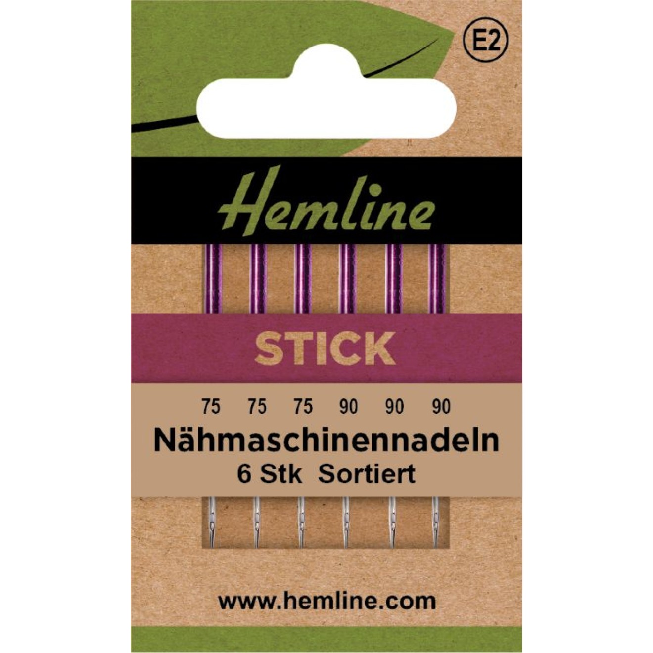 Nähmaschinennadeln Stick Sortiert