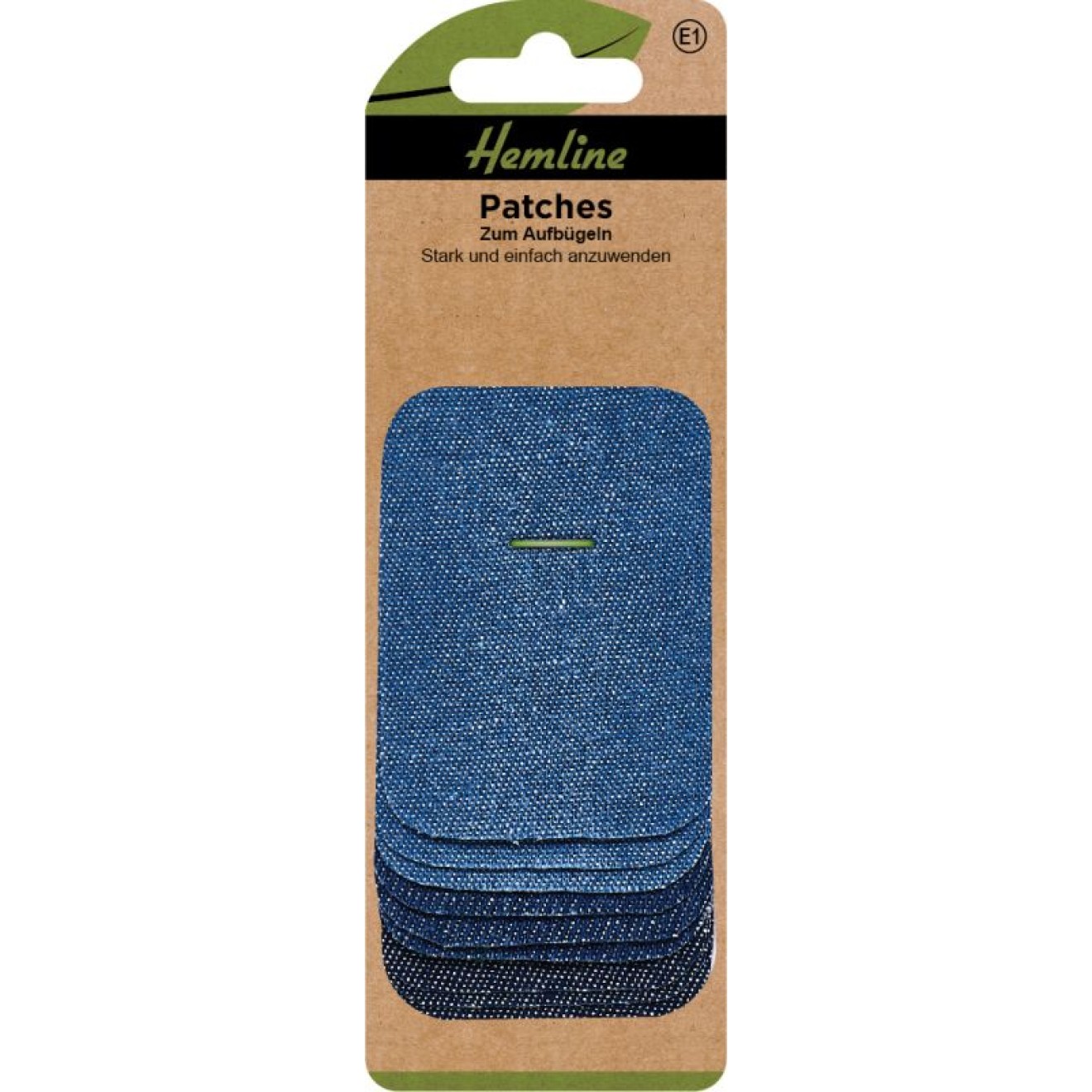 Patches zum Aufbügeln denim 9 St