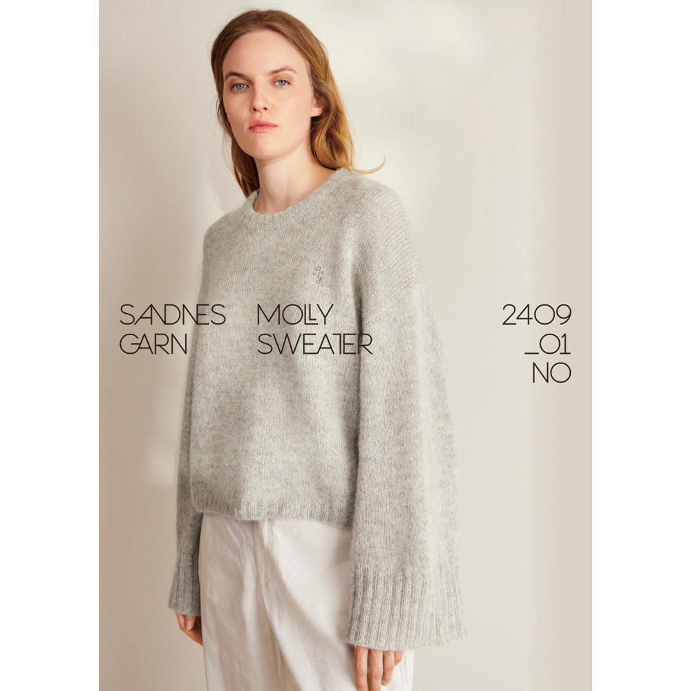 Anleitungsheft 2409 Slow Fashion Einzelanleitung 2409 Nr. 1 Molly Sweater- Deutsch