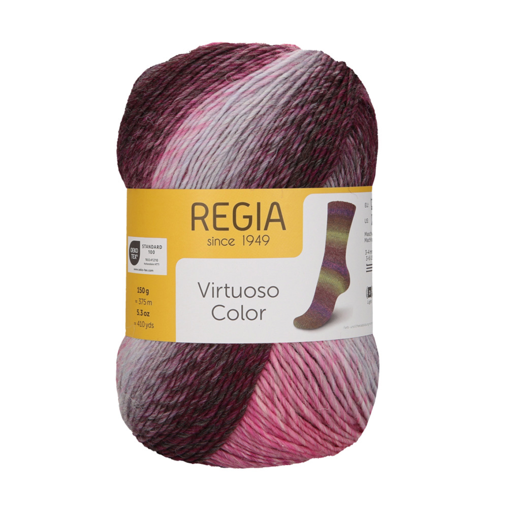 Wolle Regia good vibes Virtuoso Color 375m 150g