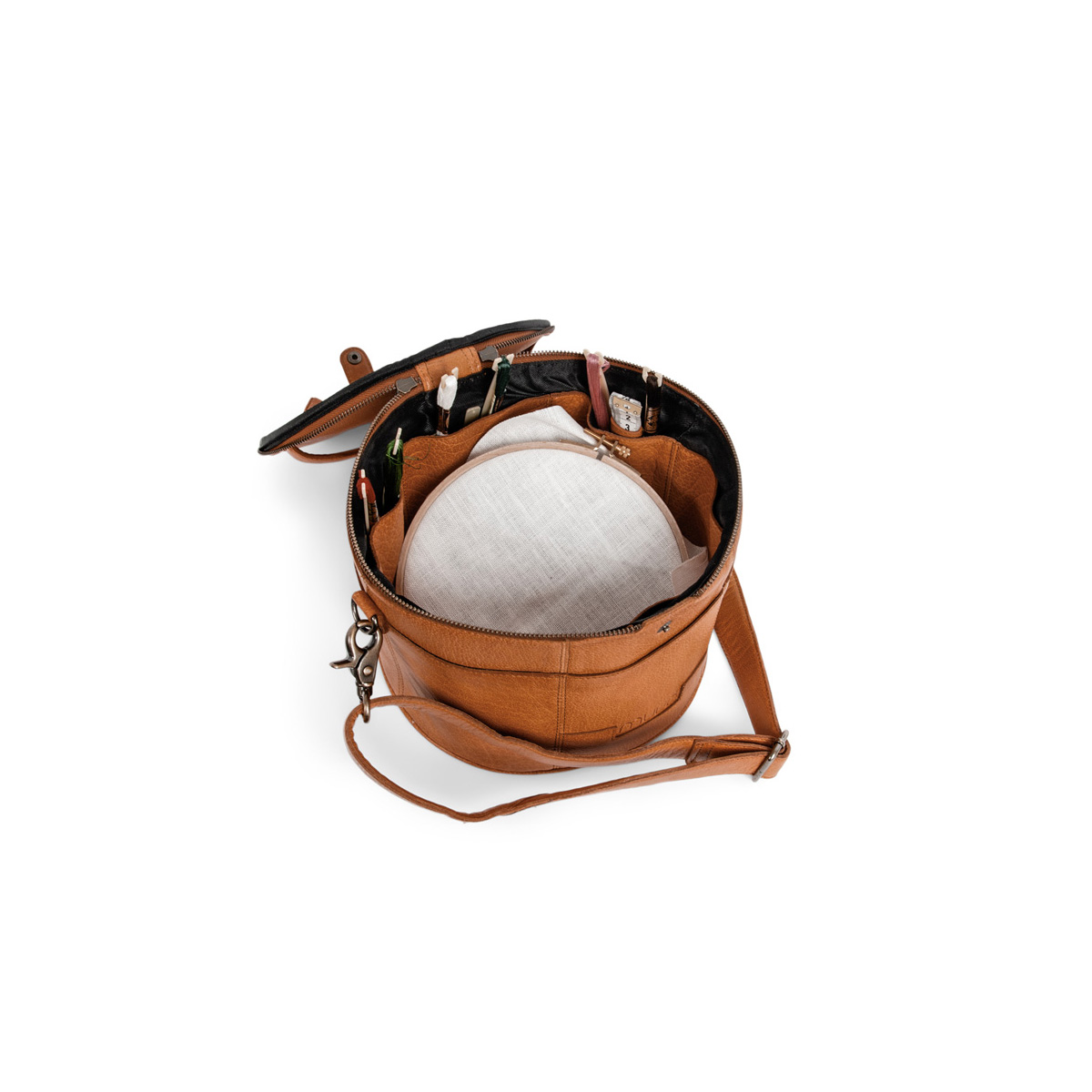 Ledertasche Enturn Whisky