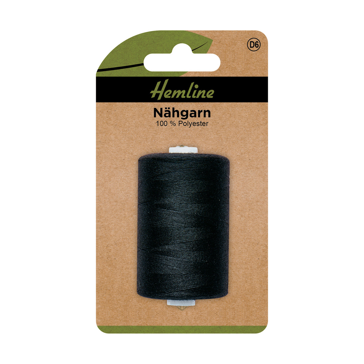 Nähgarn schwarz 1000 m