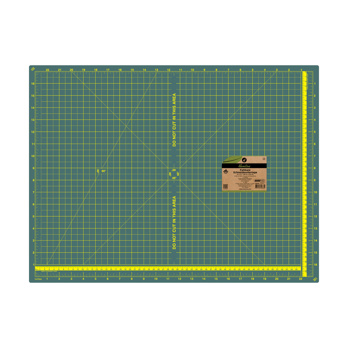 Schneideunterlage faltbar 600x450 mm 1 St
