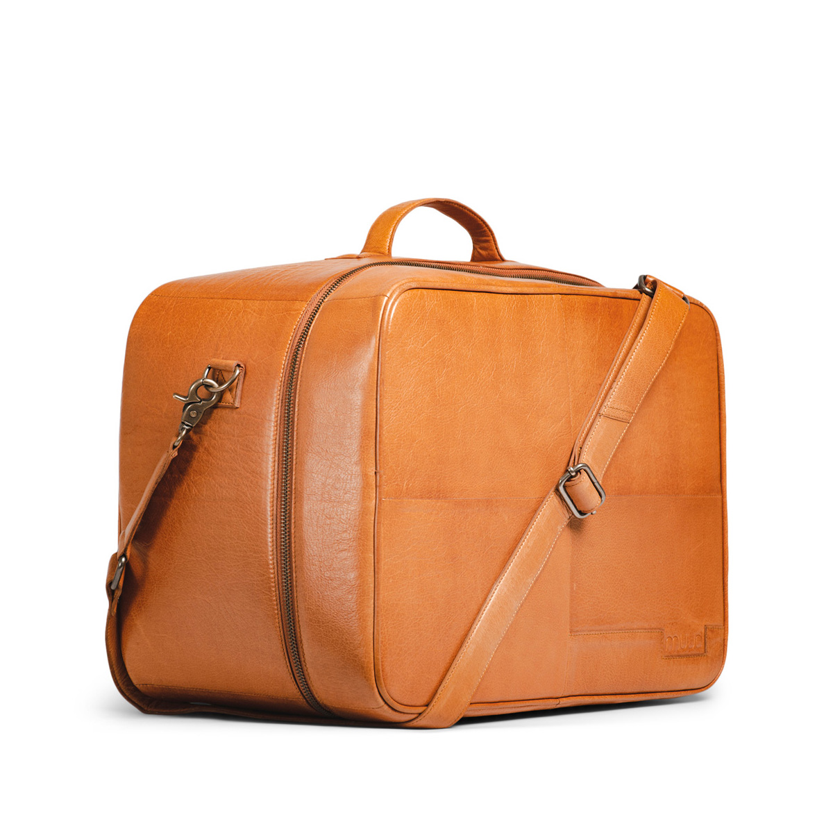 Ledertasche mit Henkel und Schultergurt Mars Whisky