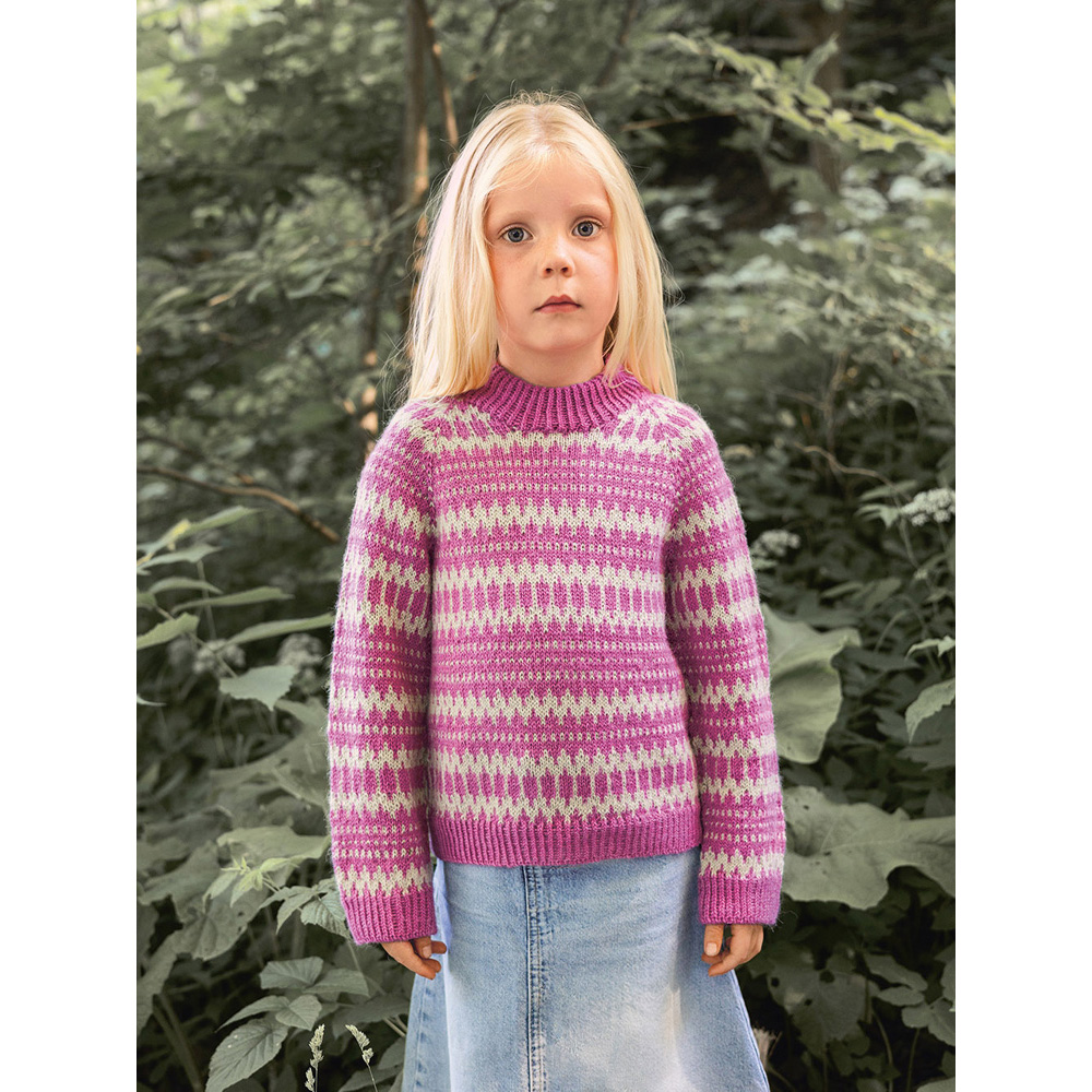 Anleitungsheft 2411 Norske Ikoner Einzelanleitung 2411 Nr. 4 Kleiva Barnegenser- Deutsch