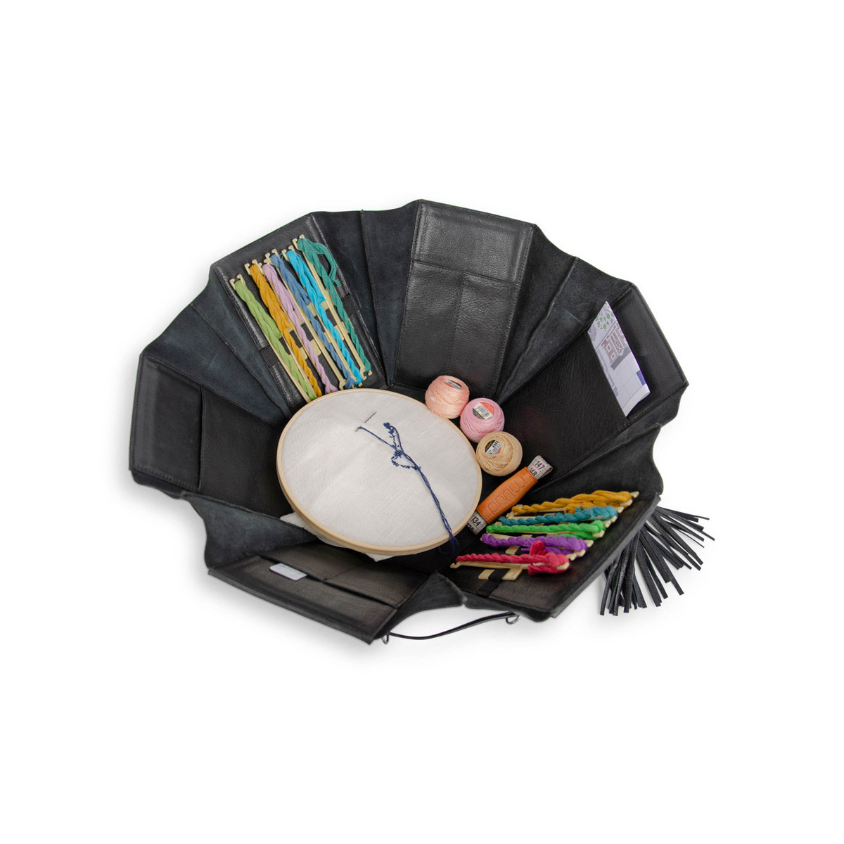 Lederbox, Projekttasche Evita XL Black