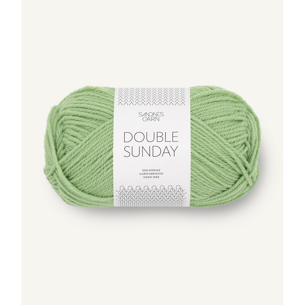 Wolle Sandnes Garn marsinpan green Double Sunday  108m 50g