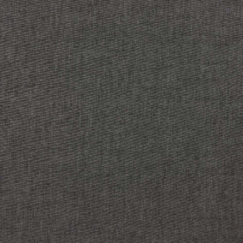 Baumwolle Uni Poplin Yarn Dyed 110 g/m² ca.144 cm col. 001 schwarz