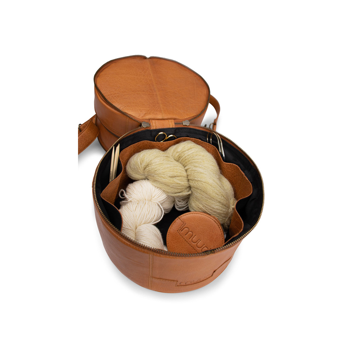 Leder Aufbewahrungstasche Bturn Whisky