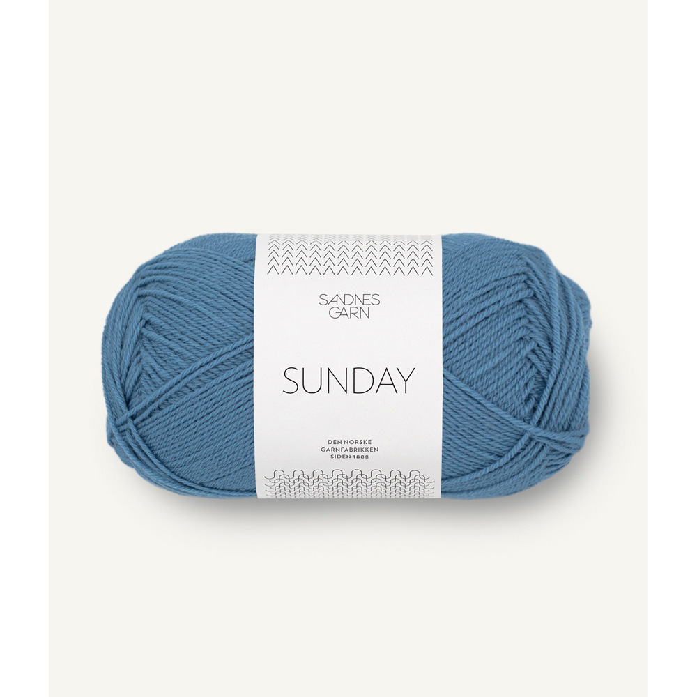 Wolle Sandnes Garn dark sky blue Sunday 235m 50g