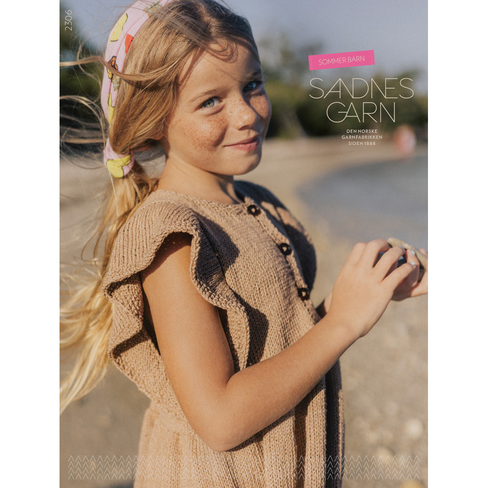 Anleitungsheft 2306 Sommer barn - Englisch