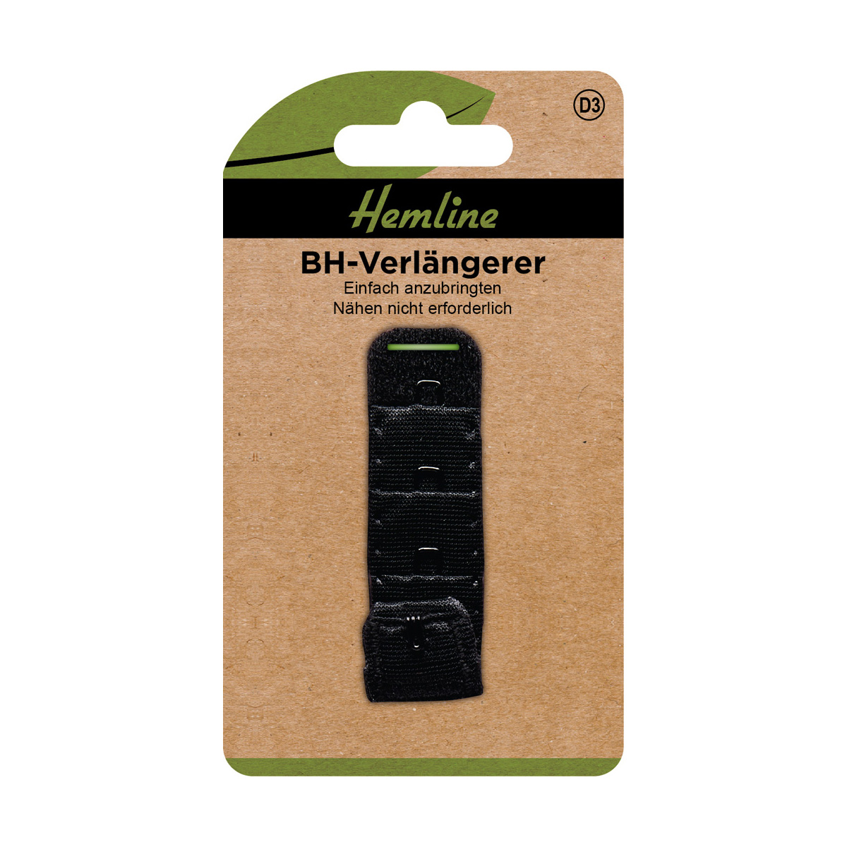BH-Verlängerer 19 mm schwarz
