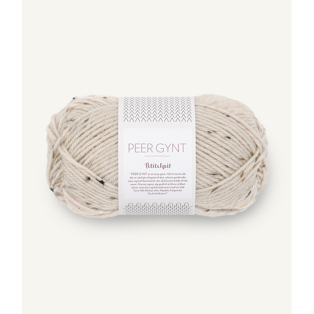 Wolle Sandnes Garn Almond Tweed Peer Gynt by Petite Knit 91m 50g
