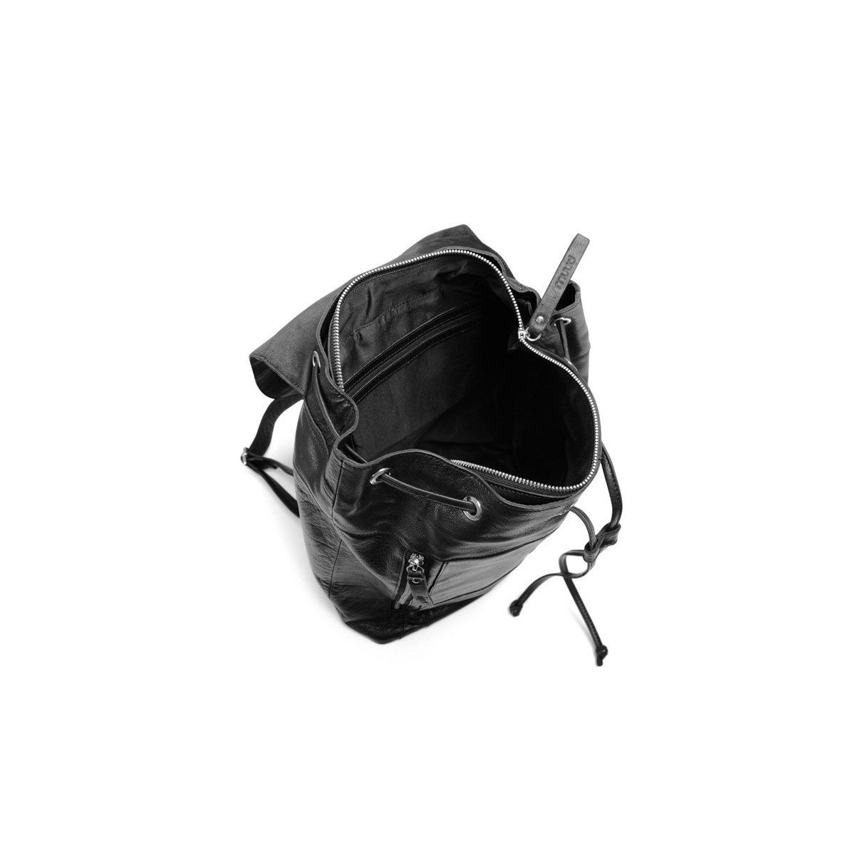 Lederrucksack Gimo Black