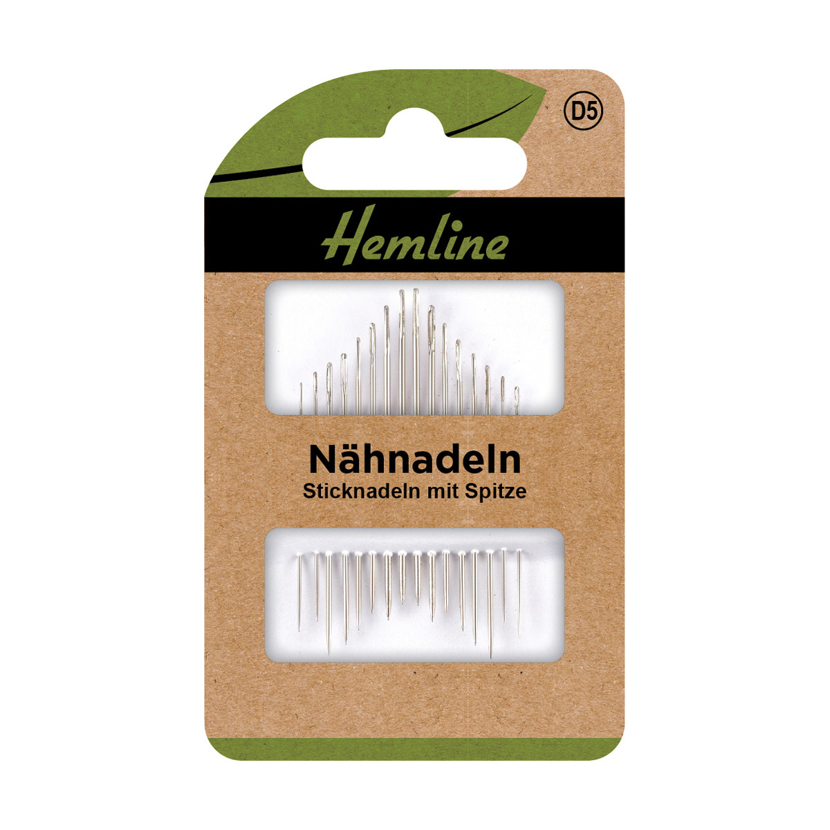 Sticknadeln mit Spitze #5-10 16 Stück