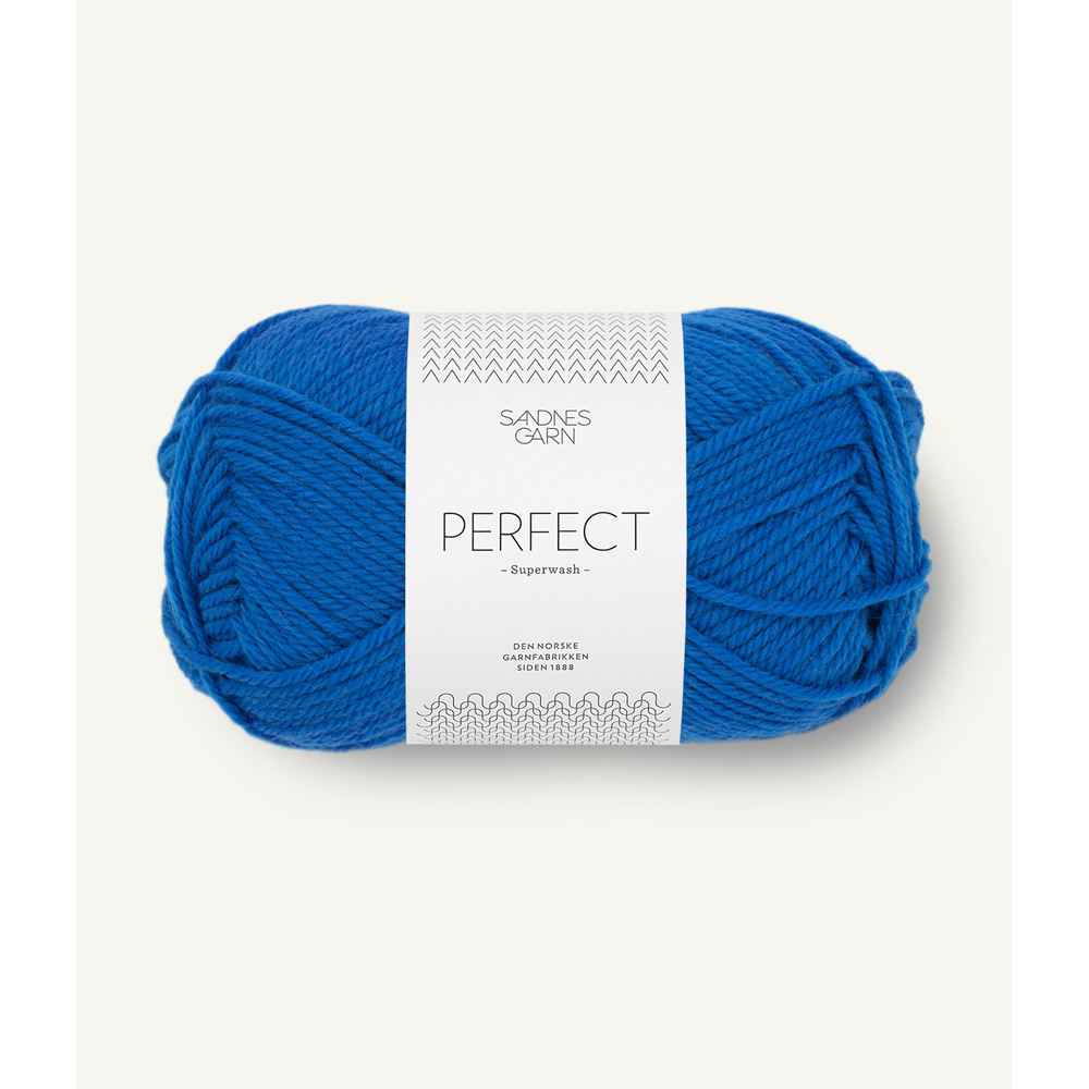 Wolle Sandnes Garn jolly blue Perfect 100m 50g