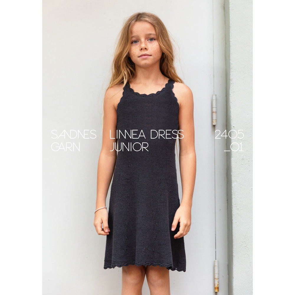 Anleitungsheft 2405 Sommerbarn Einzelanleitung 2405 Nr. 1 - Linnea dress junior- Englisch