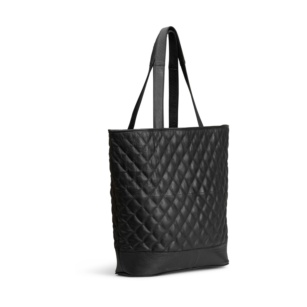 Leder shopper groß Betsy XL Black